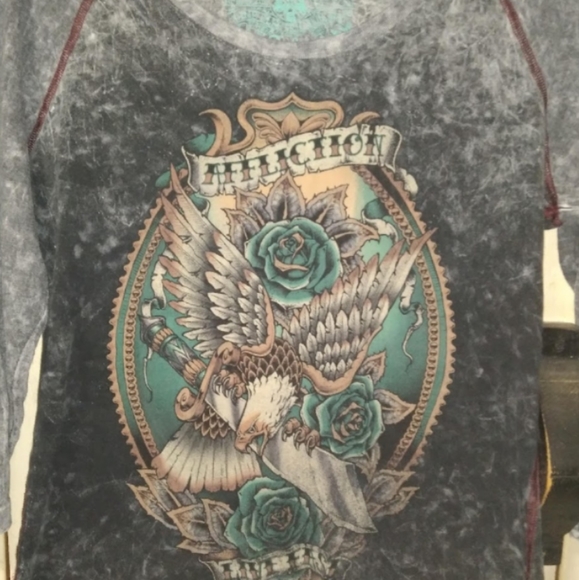2 Affliction Tops (women's) - Picture 2 of 9